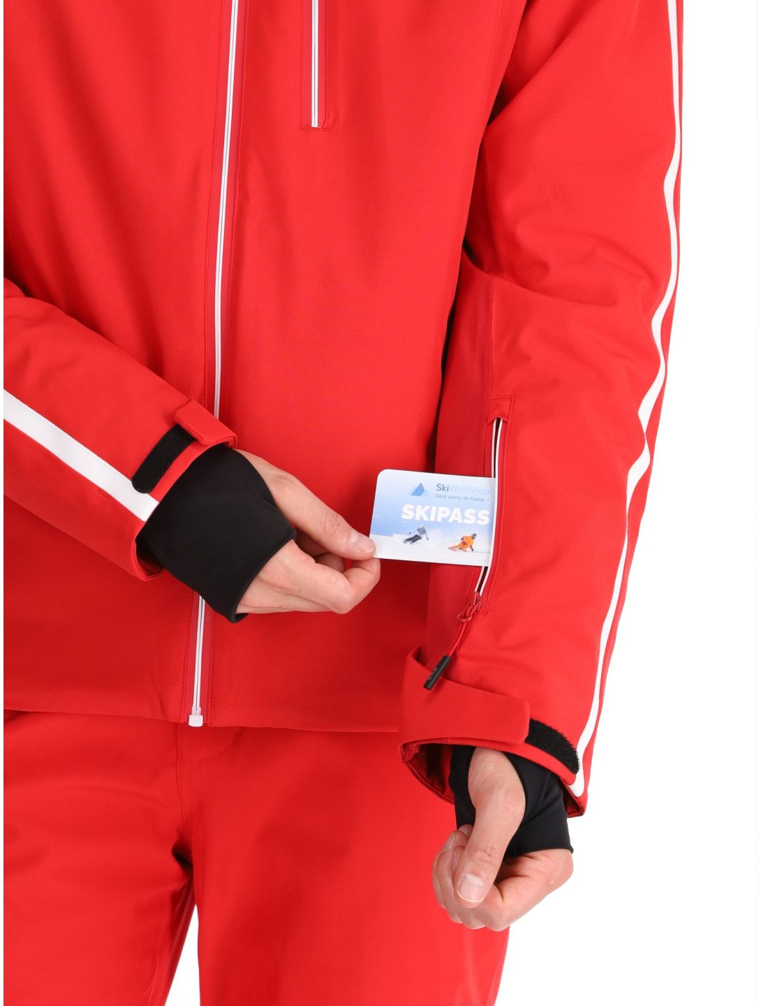 CMP, 34W4687 ski jacket men Ferrari red 