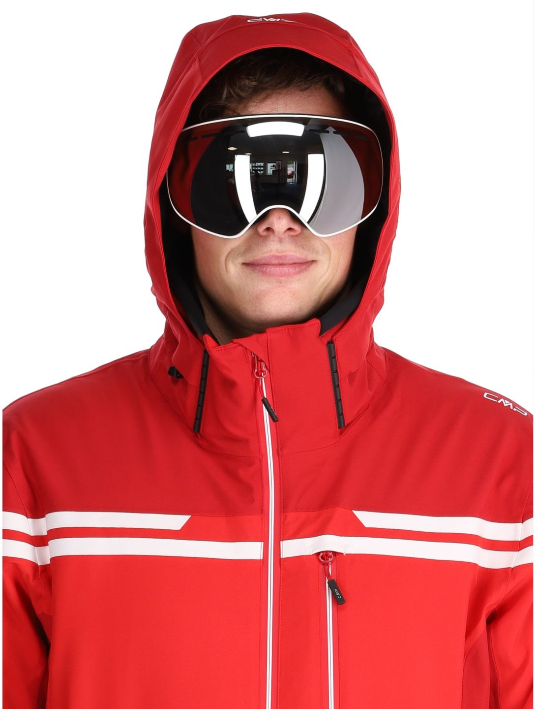 CMP, 34W4687 ski jacket men Ferrari red 