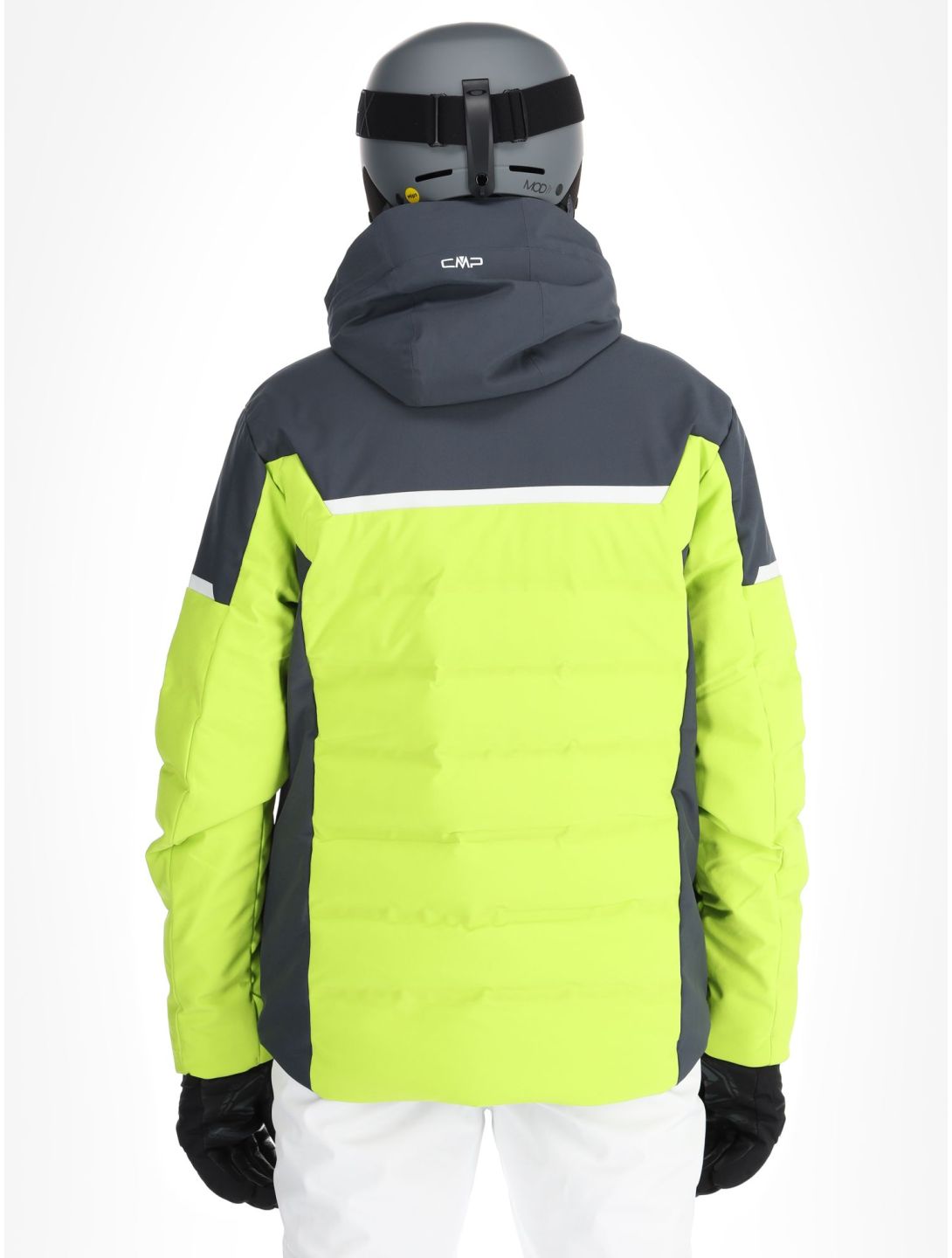 CMP, 34W4697 ski jacket men Acid green 