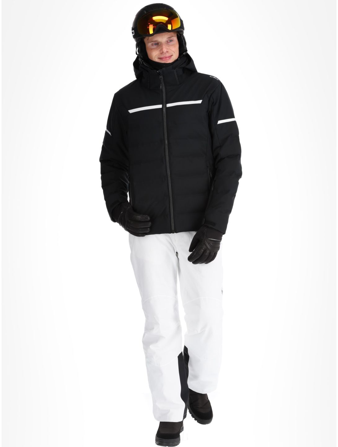 CMP, 34W4697 ski jacket men Black black 