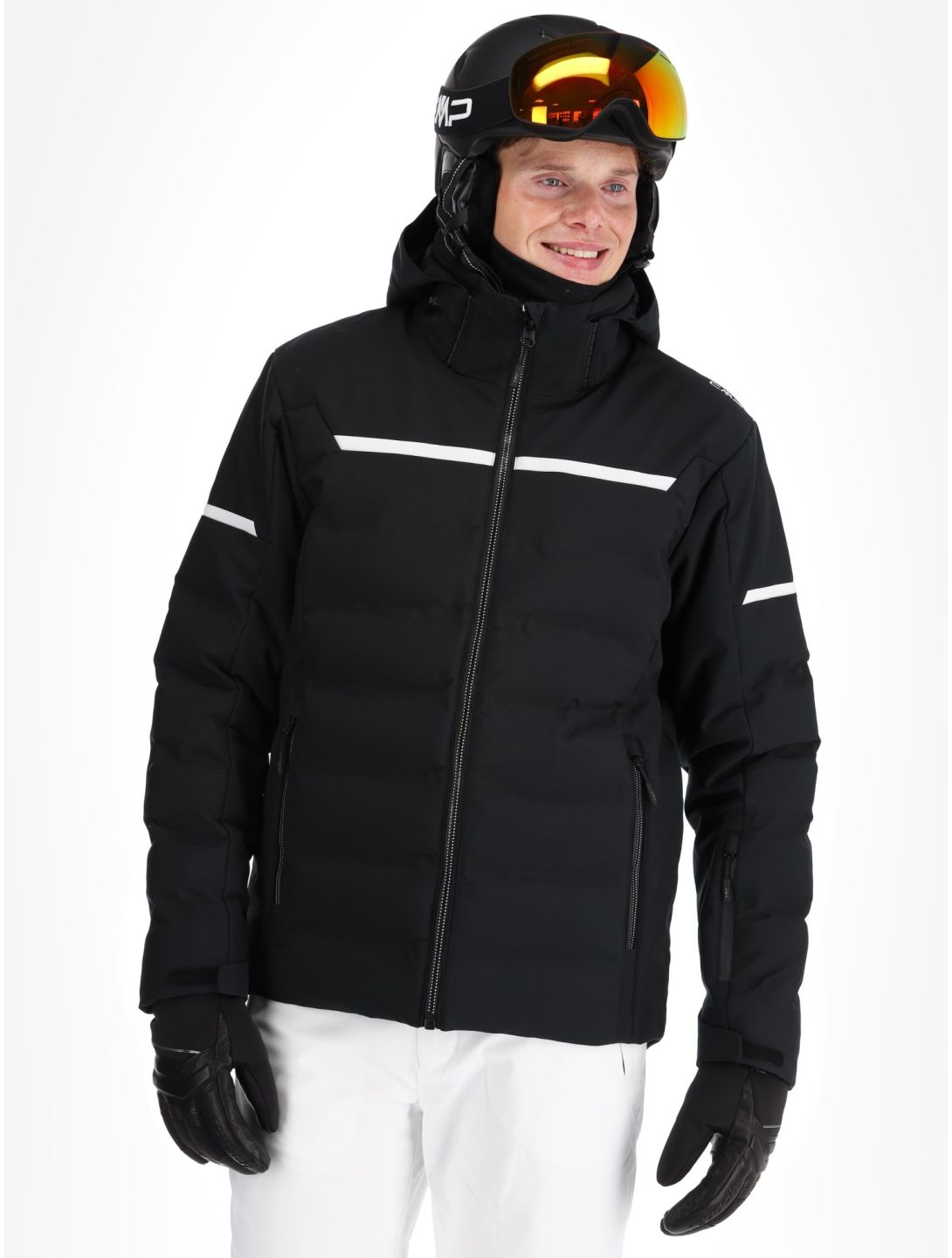 CMP, 34W4697 ski jacket men Black black 