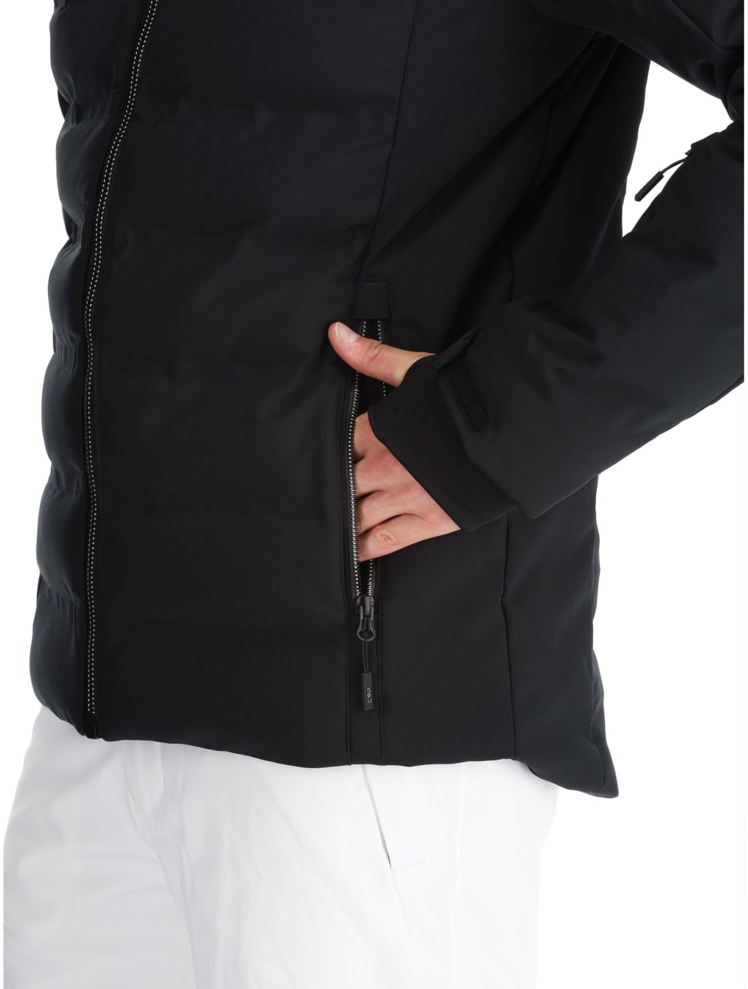 CMP, 34W4697 ski jacket men Black black 