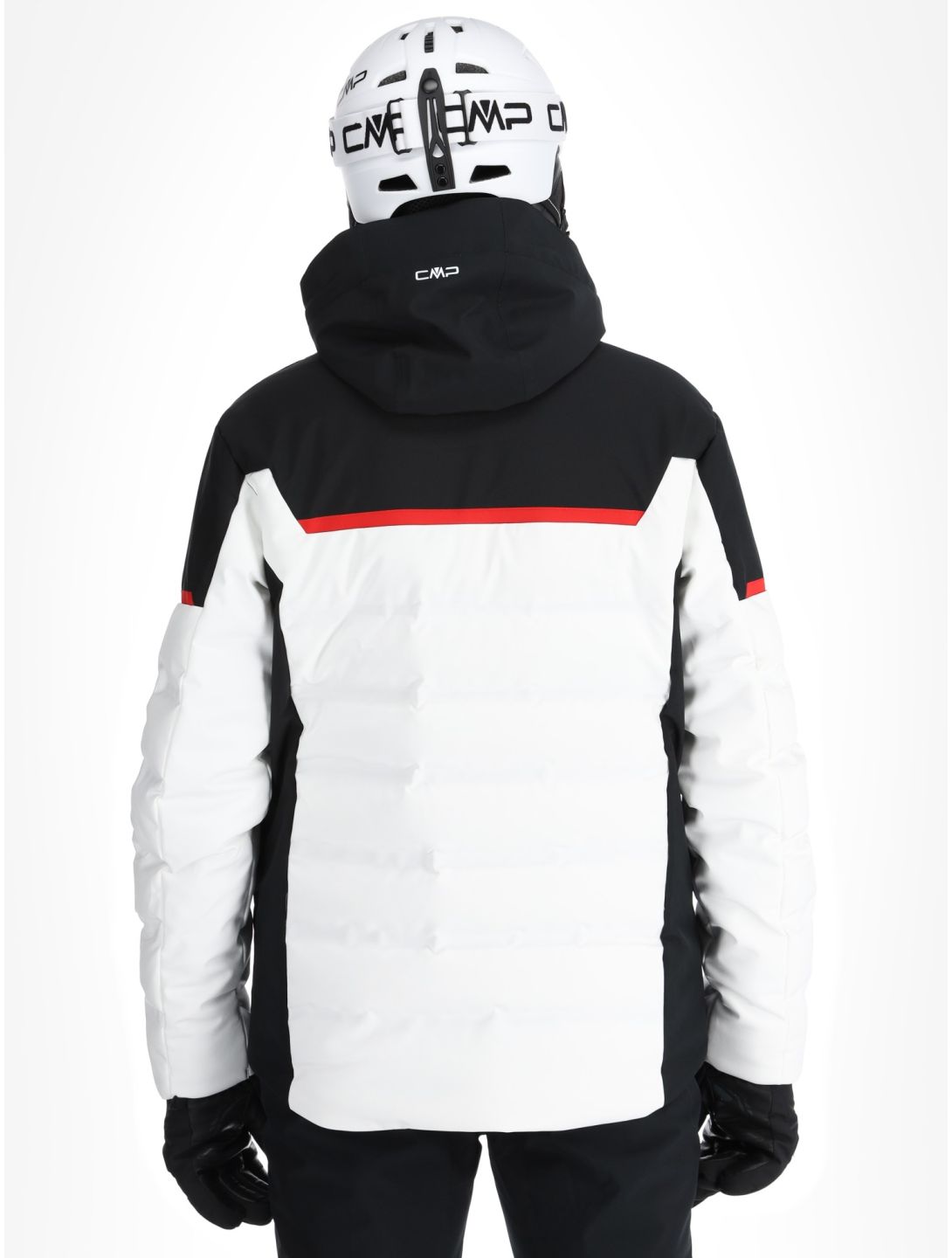 CMP, 34W4697 ski jacket men White white 