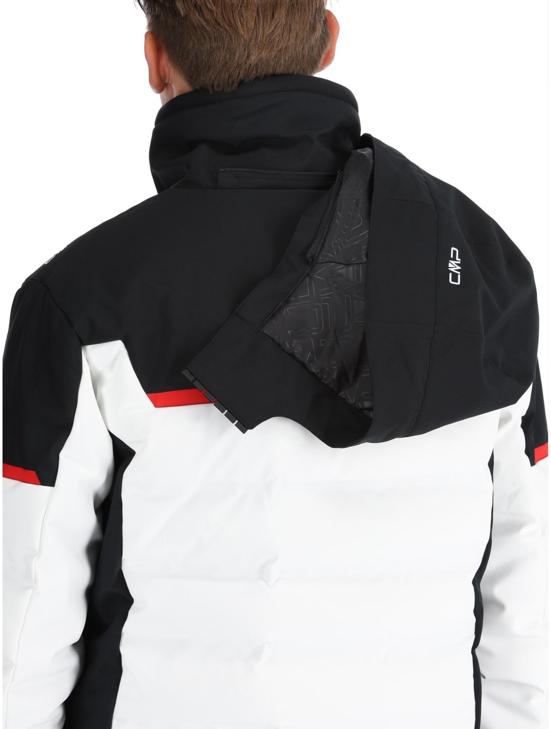 CMP, 34W4697 ski jacket men White white 