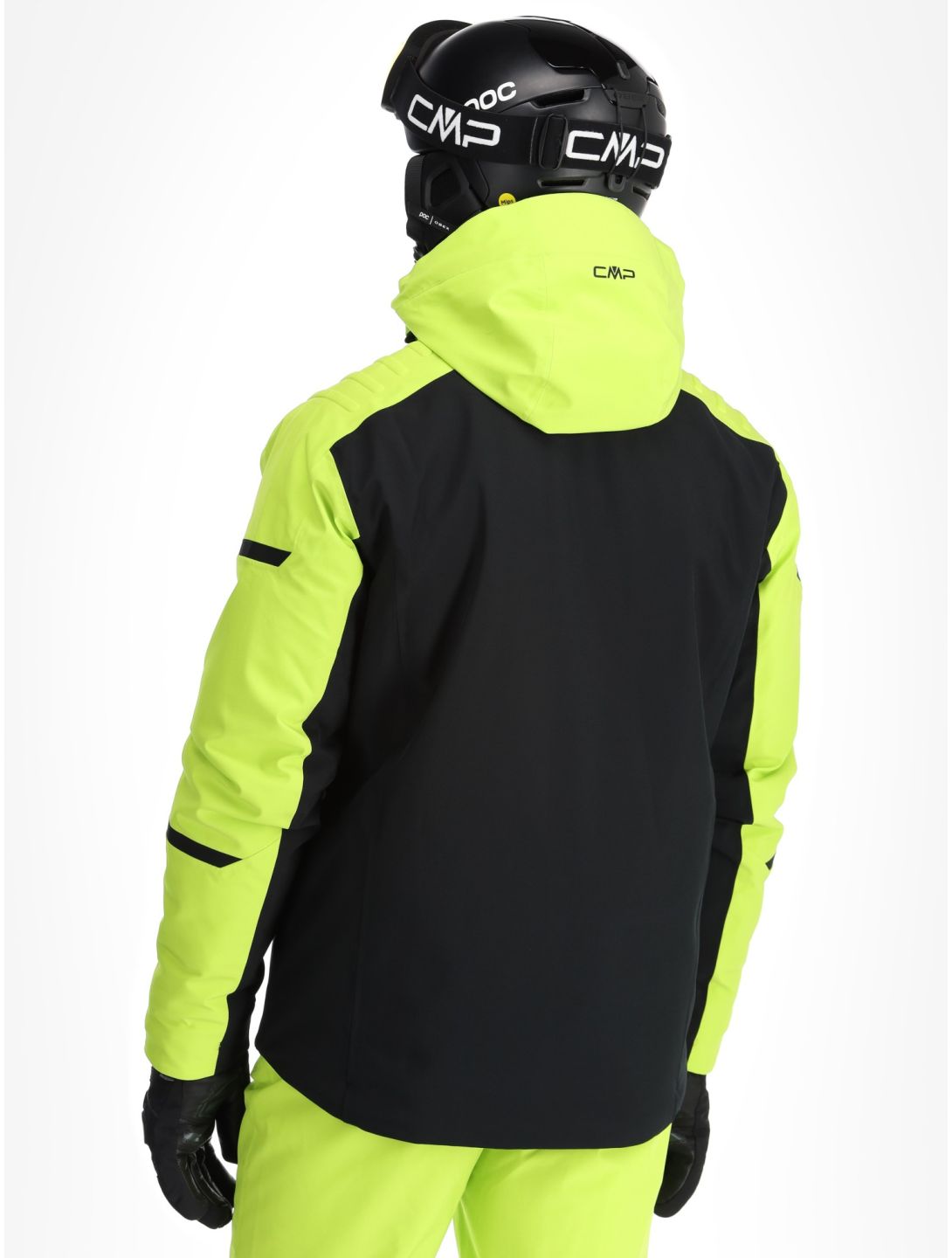 CMP, 34W4707 ski jacket men Acid green 