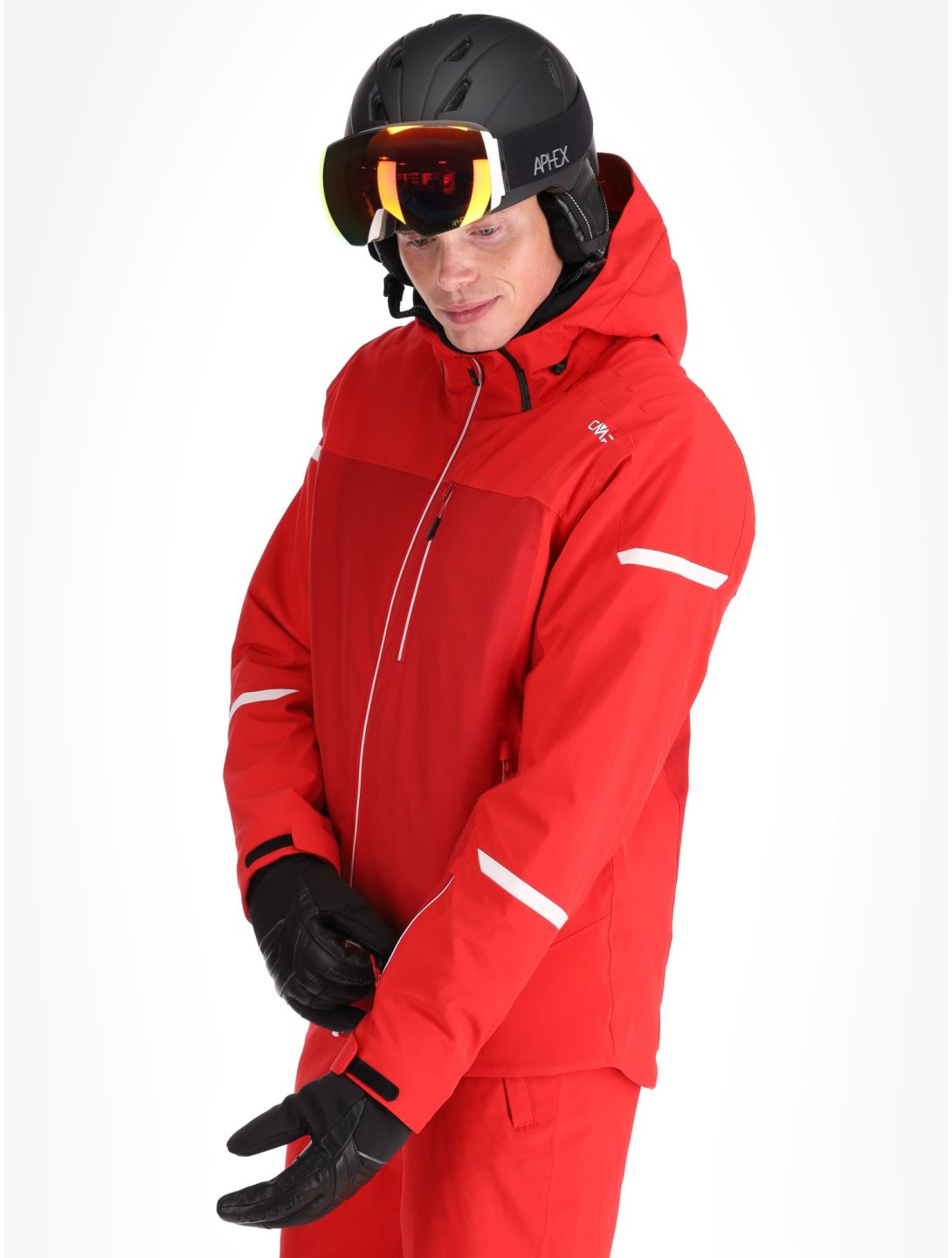 CMP, 34W4707 ski jacket men Chili red 