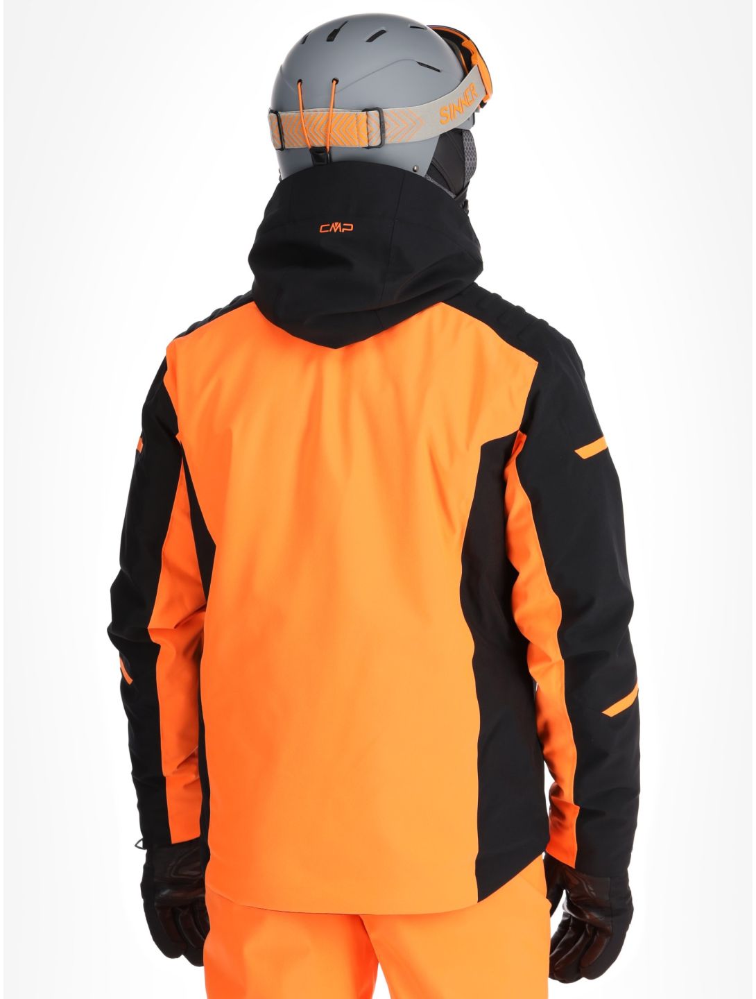 CMP, 34W4707 ski jacket men Fanta Fluo orange 