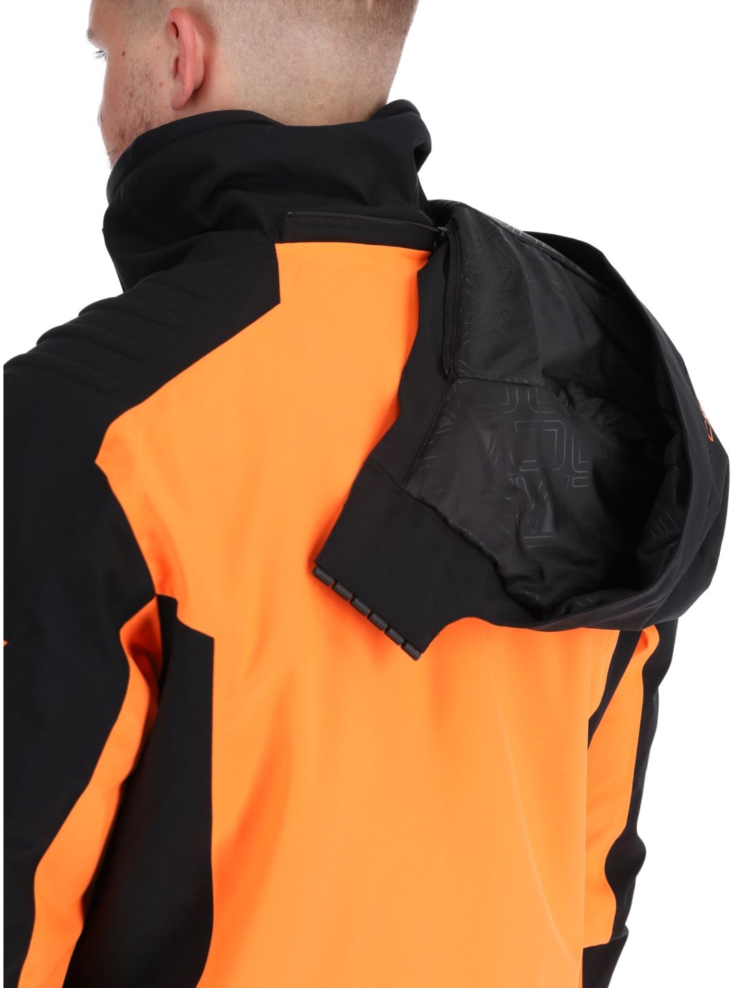 CMP, 34W4707 ski jacket men Fanta Fluo orange 