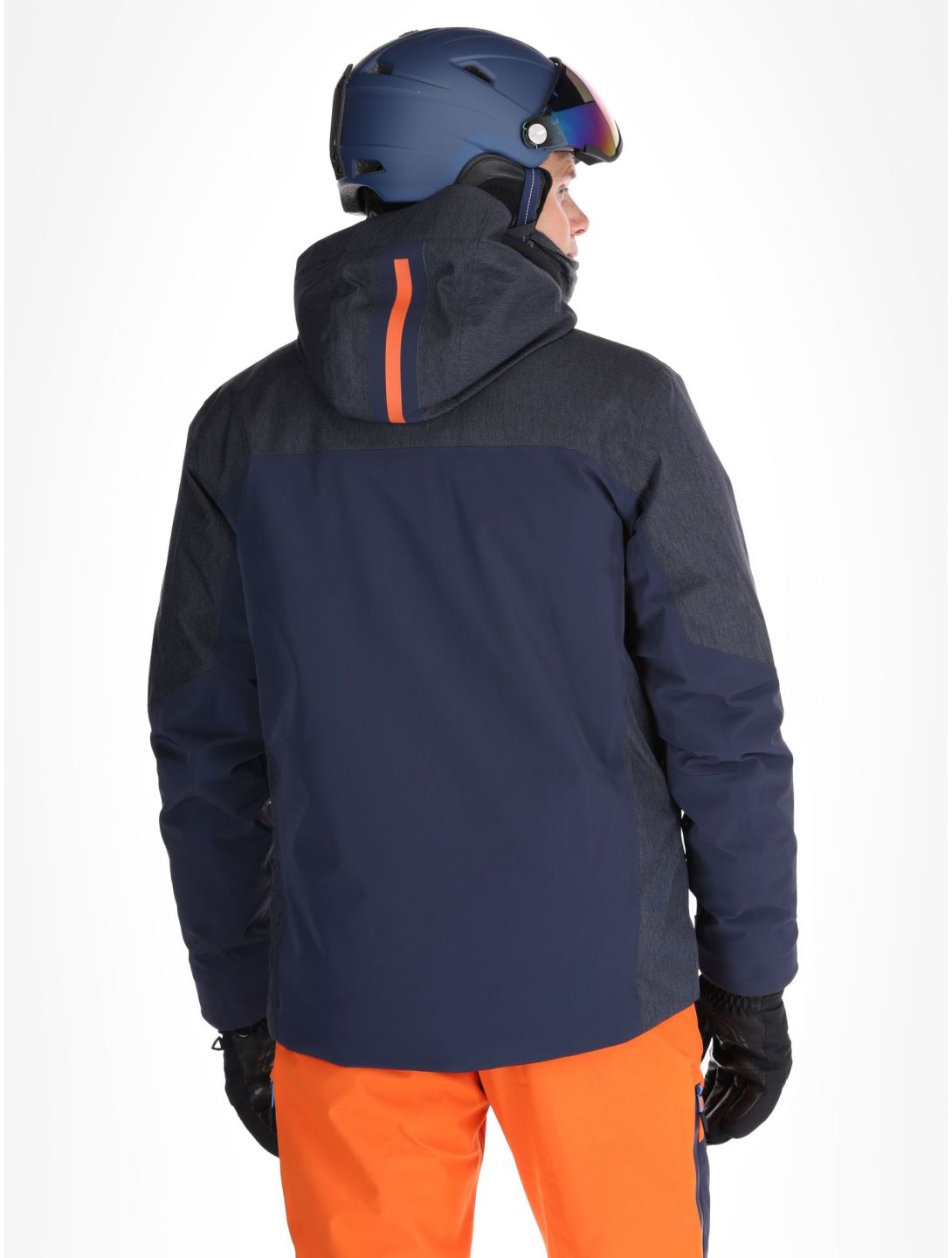 CMP, 34W4717 ski jacket men Black Blue blue 