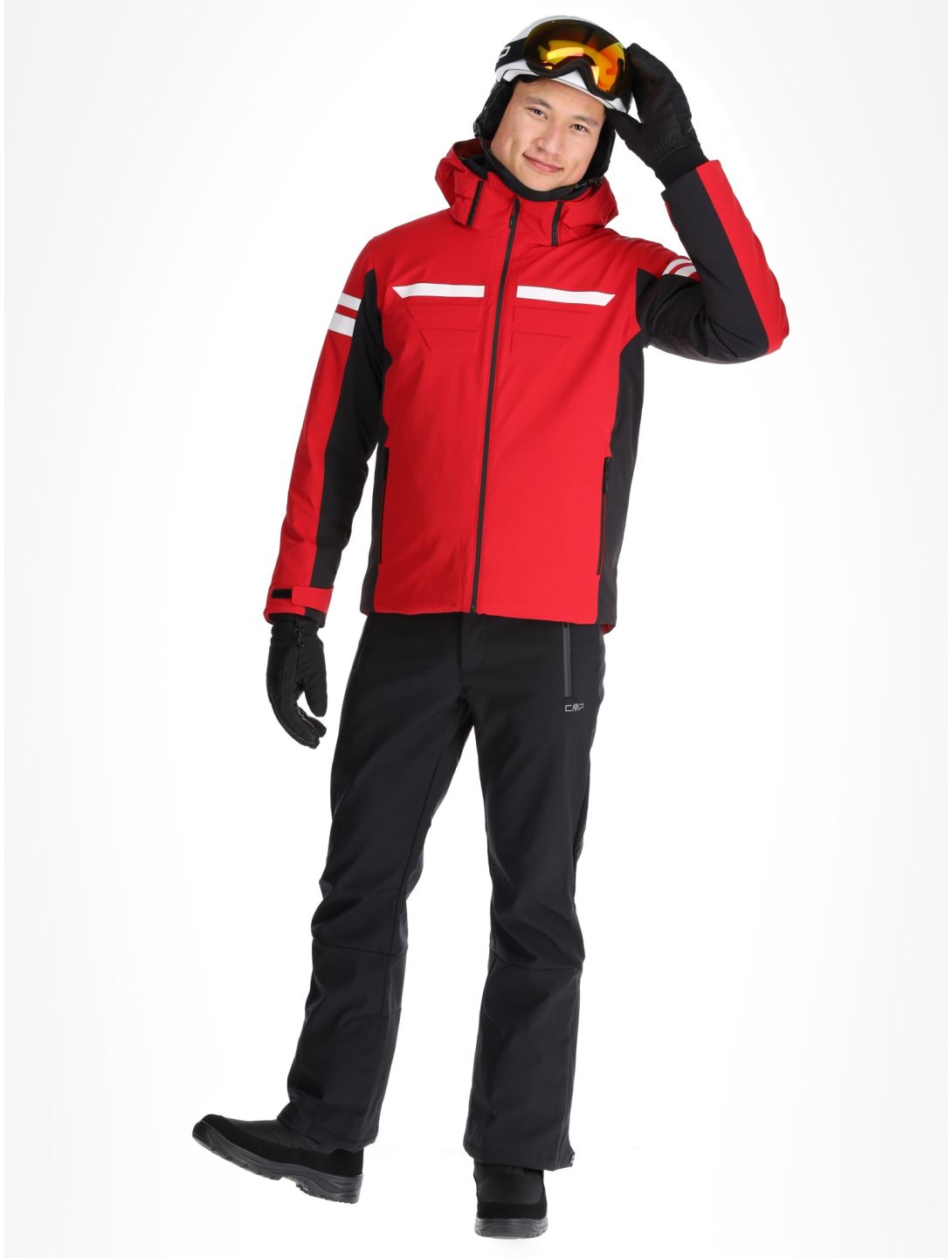 CMP, 34W4747 ski jacket men Chili red 