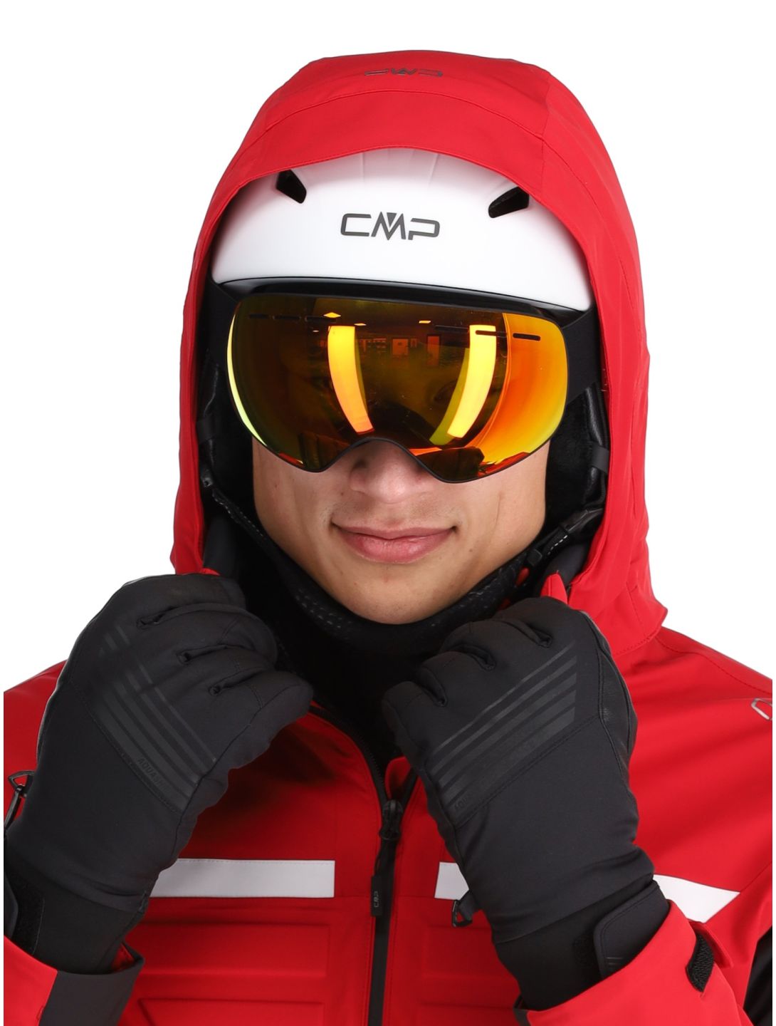 CMP, 34W4747 ski jacket men Chili red 