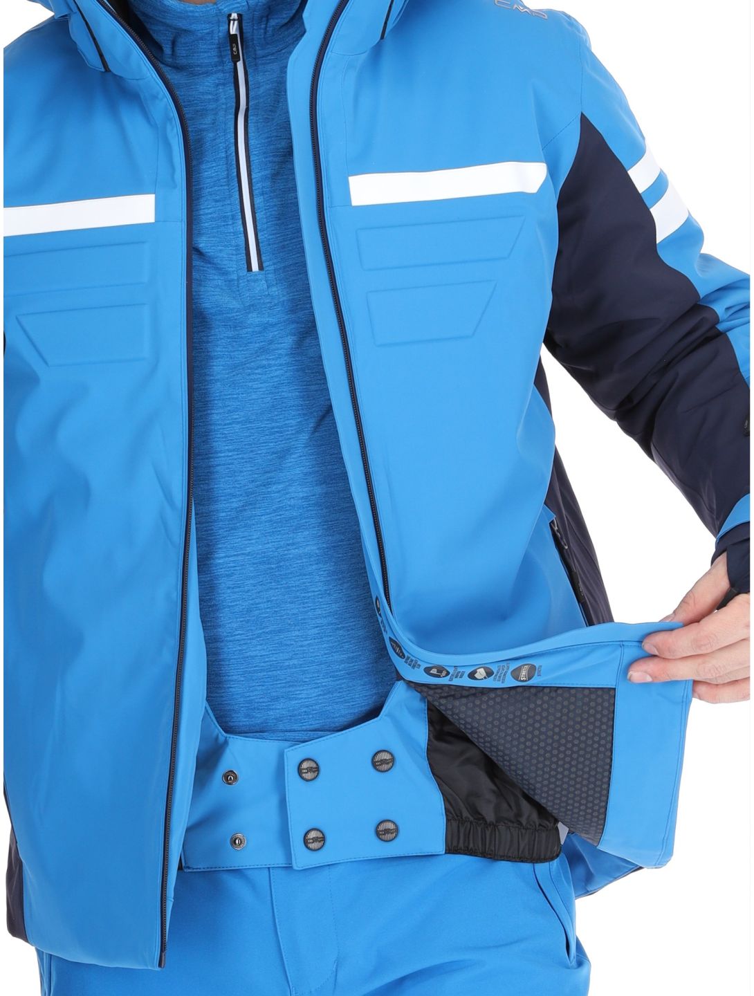 CMP, 34W4747 ski jacket men Sapphire blue 