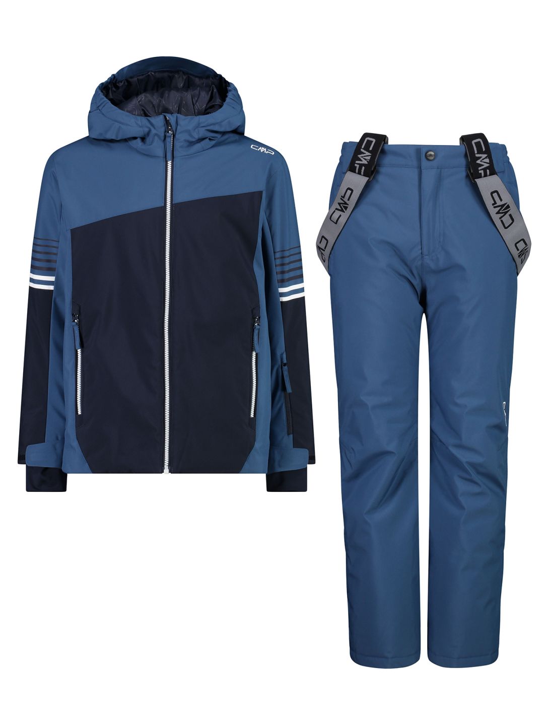 CMP, 34W4924 ski set kids Bluestone blue 