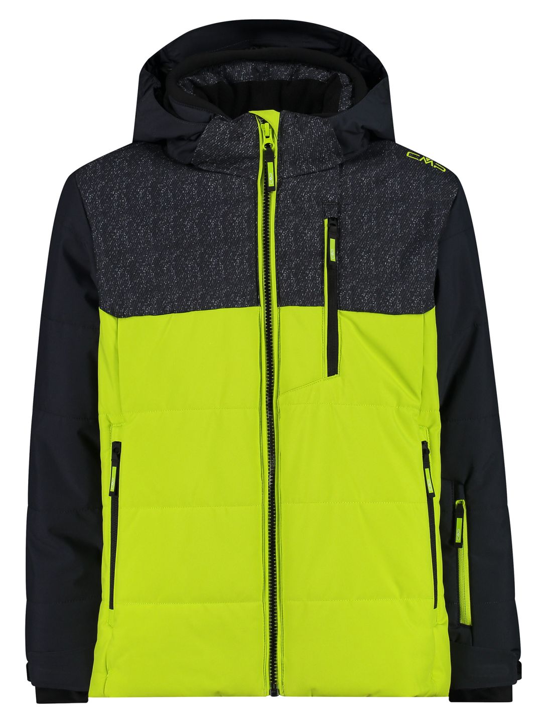 CMP, 34W4984 ski jacket kids Acid green 