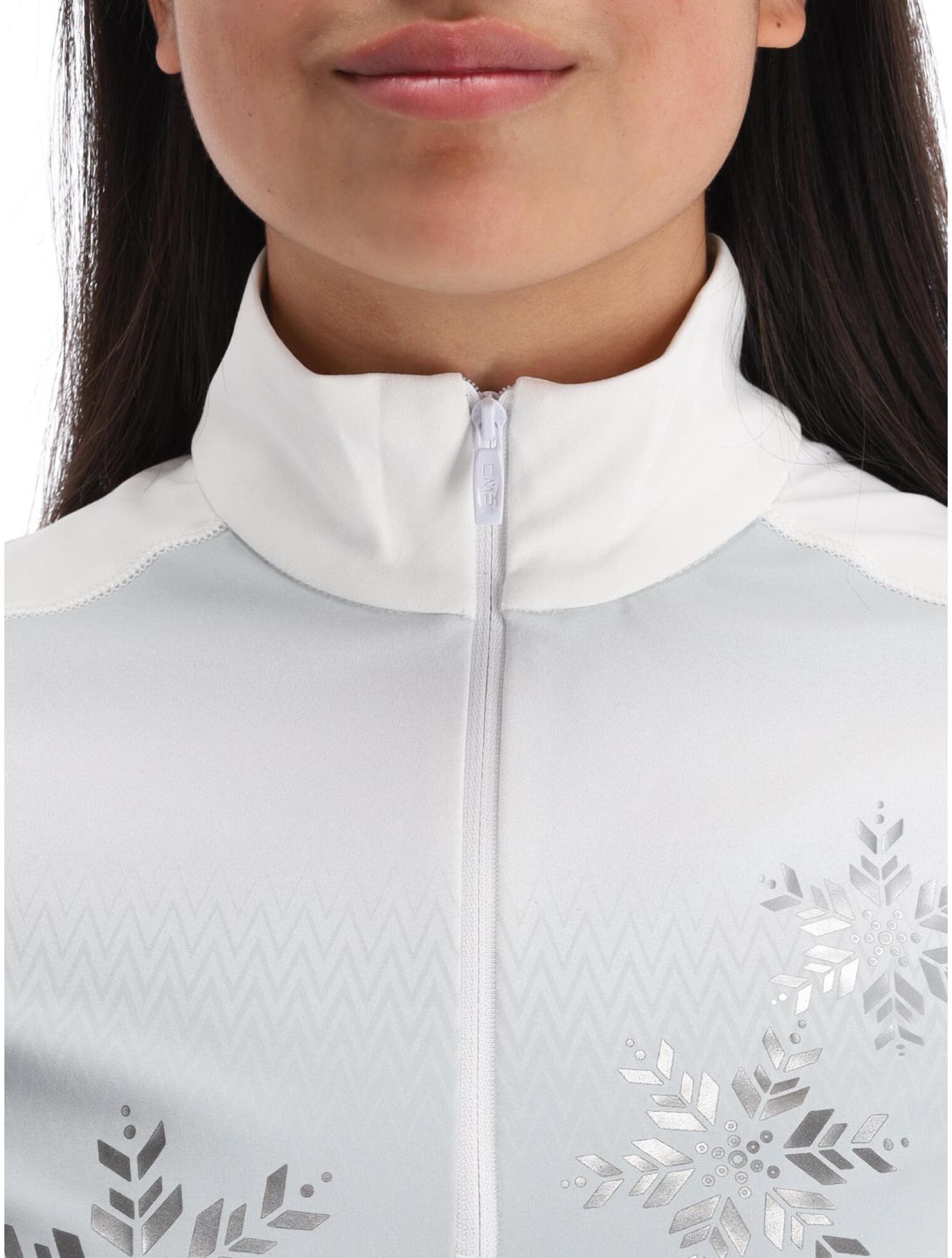 CMP, 38L1196 pullover women ice white 