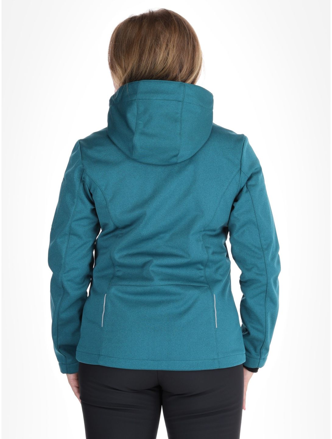 CMP, 39A5006M softshell ski jacket women Teal green 