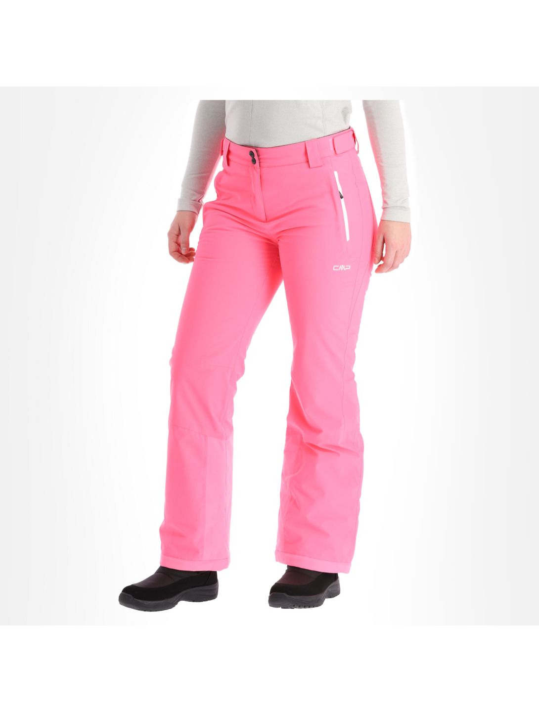 CMP, 39W1716 ski pants women Fluo pink 