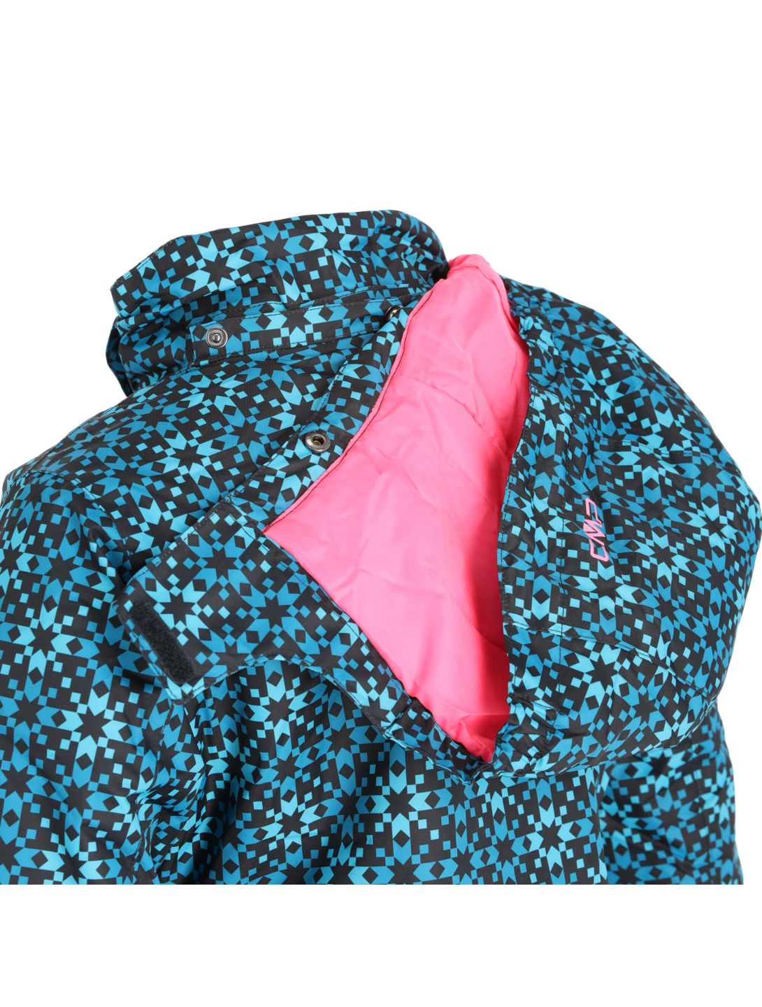 CMP, 39W2085 ski jacket kids turquoise blue