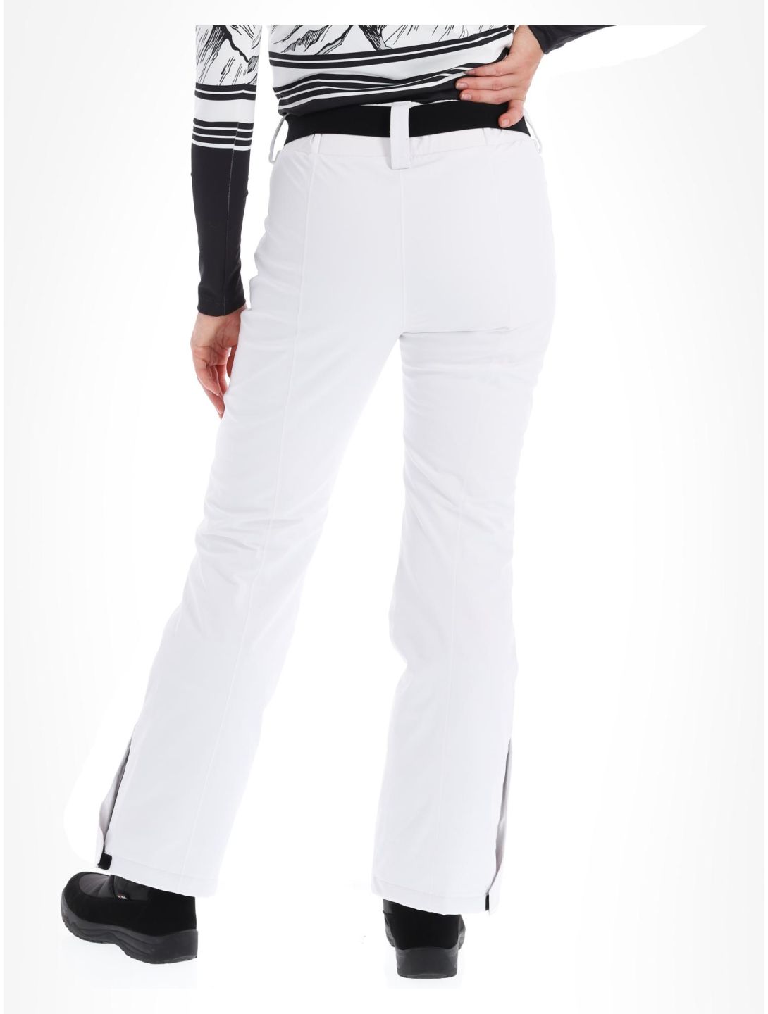 CMP, 3W05526 ski pants women White white 