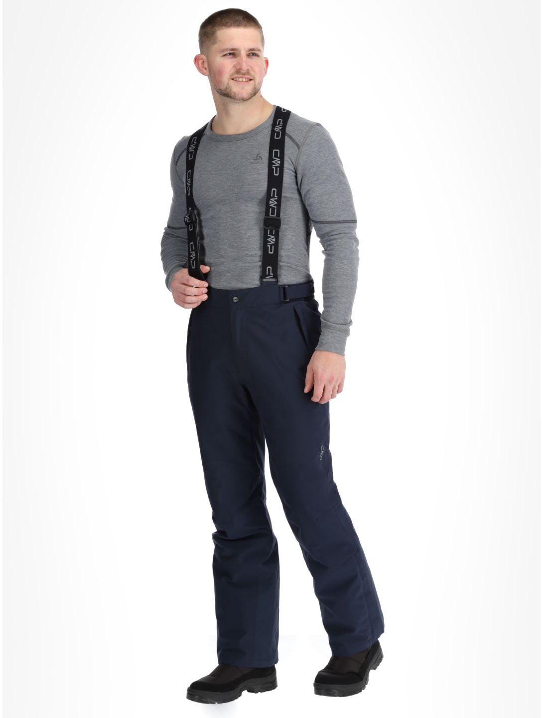 CMP, 3W17397N ski pants men Black Blue blue 