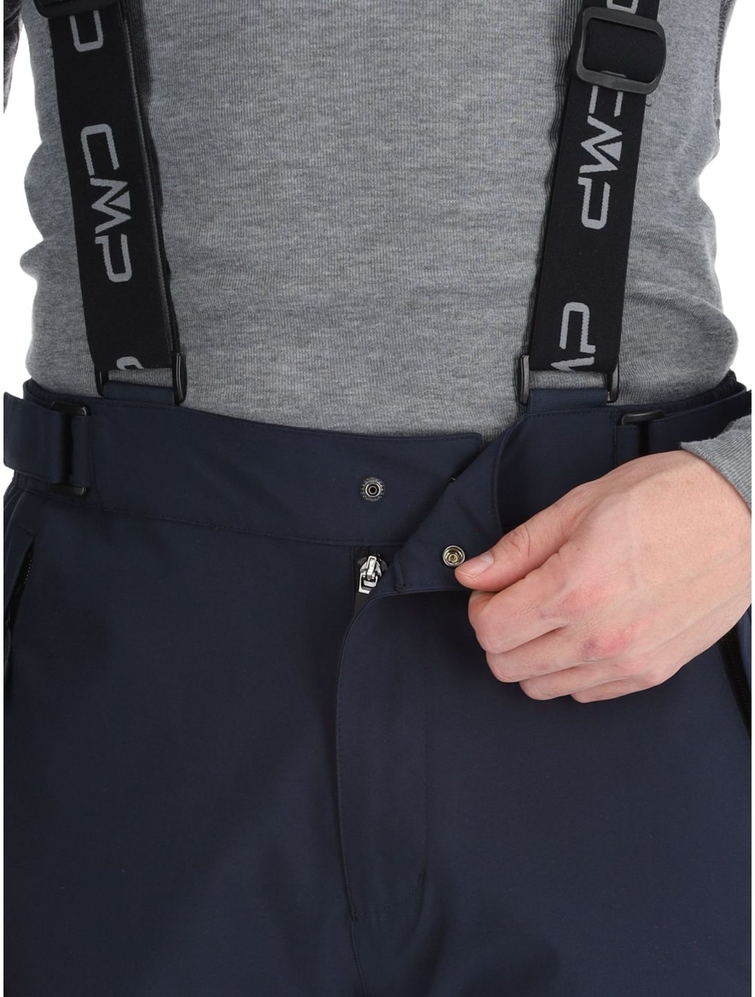 CMP, 3W17397N ski pants men Black Blue blue 