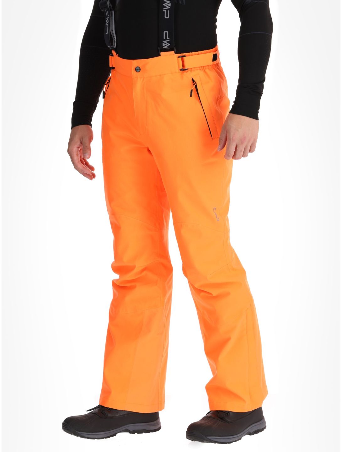 CMP, 3W17397N ski pants men Fanta Fluo orange 