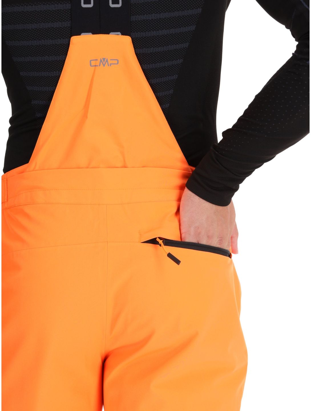 CMP, 3W17397N ski pants men Fanta Fluo orange 