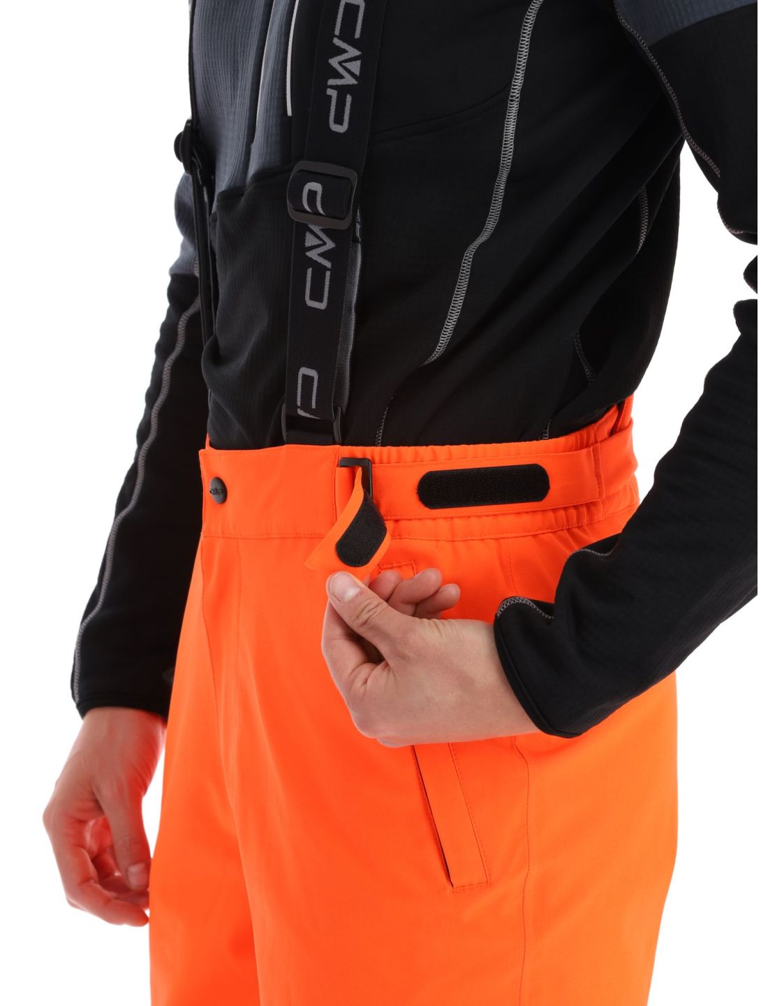 CMP, 3W17397N ski pants men Flamingo Fluo pink 