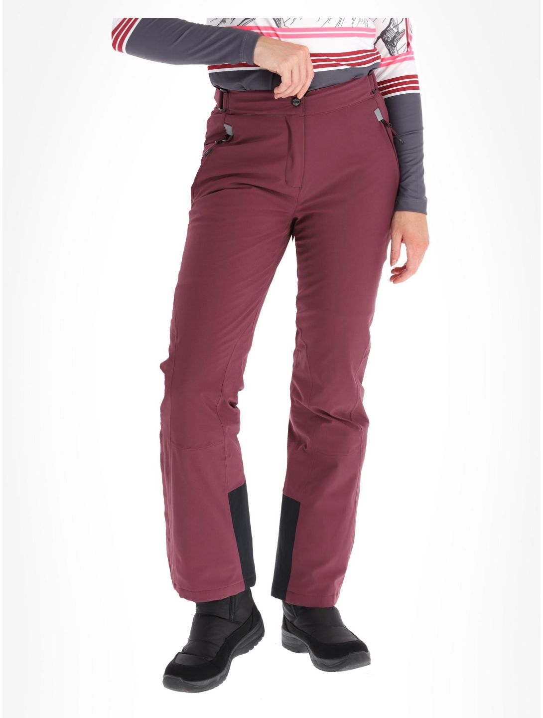 CMP, 3W18596N ski pants women Burgundy burgundy 