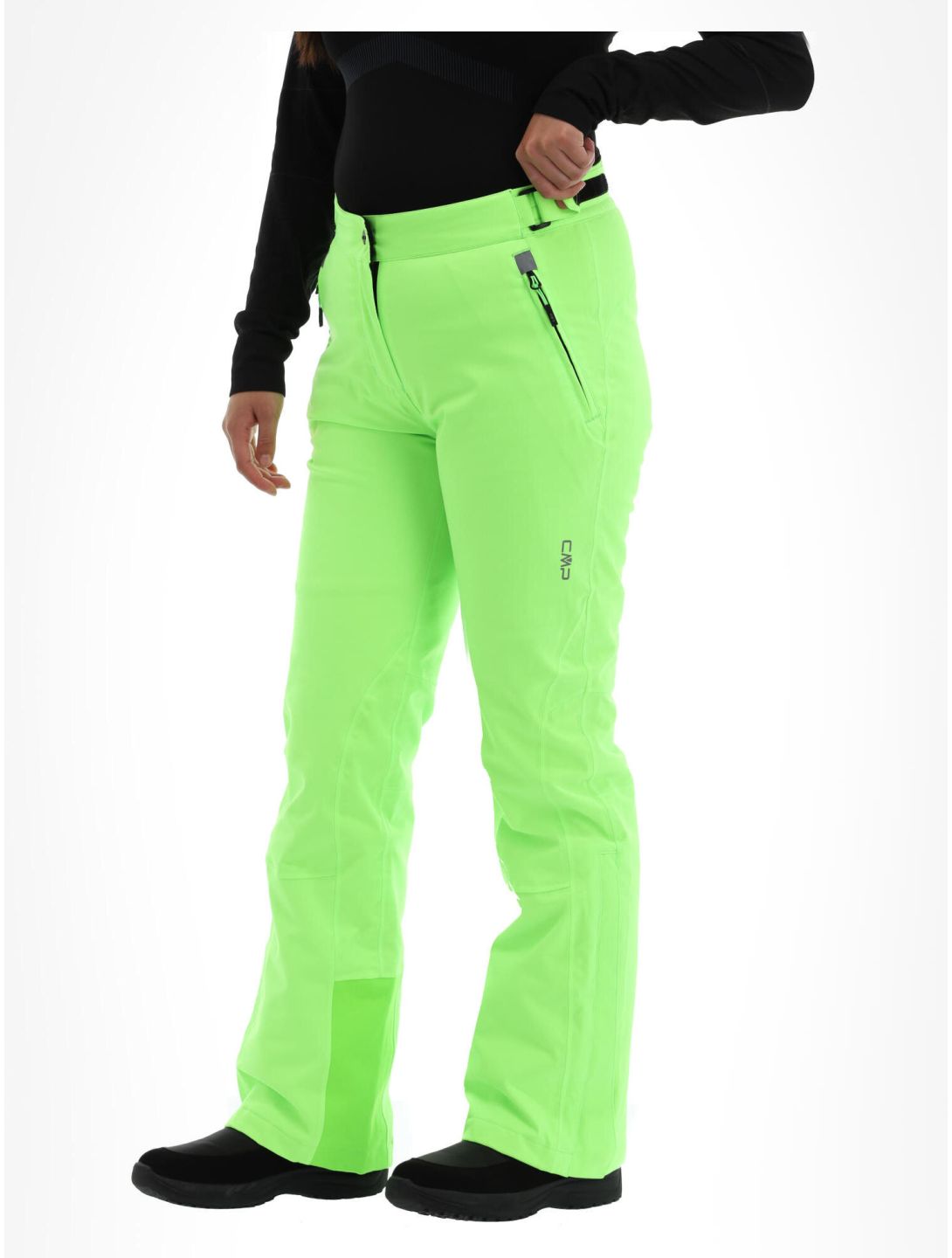 CMP, 3W18596N ski pants women apple fluo green 