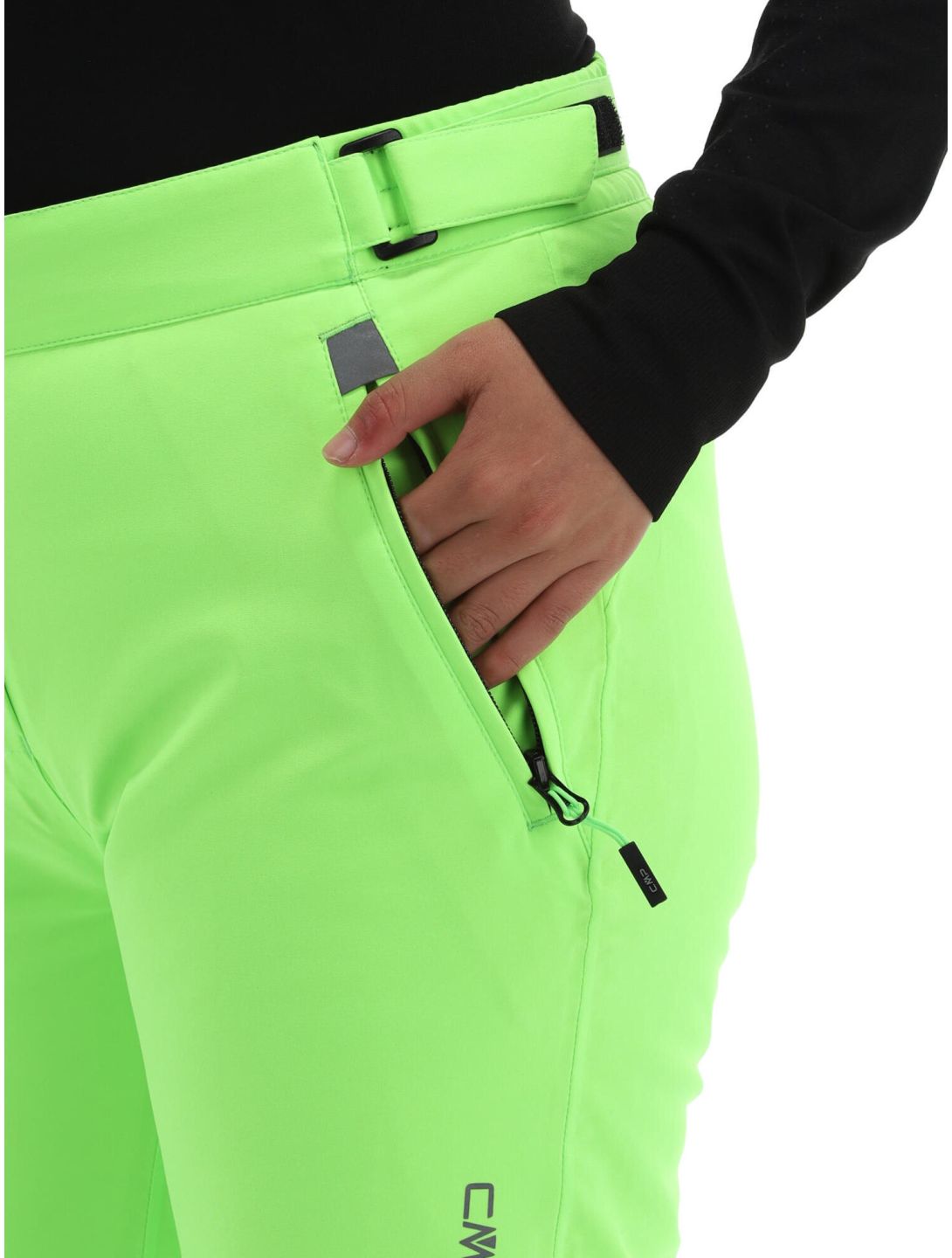 CMP, 3W18596N ski pants women apple fluo green