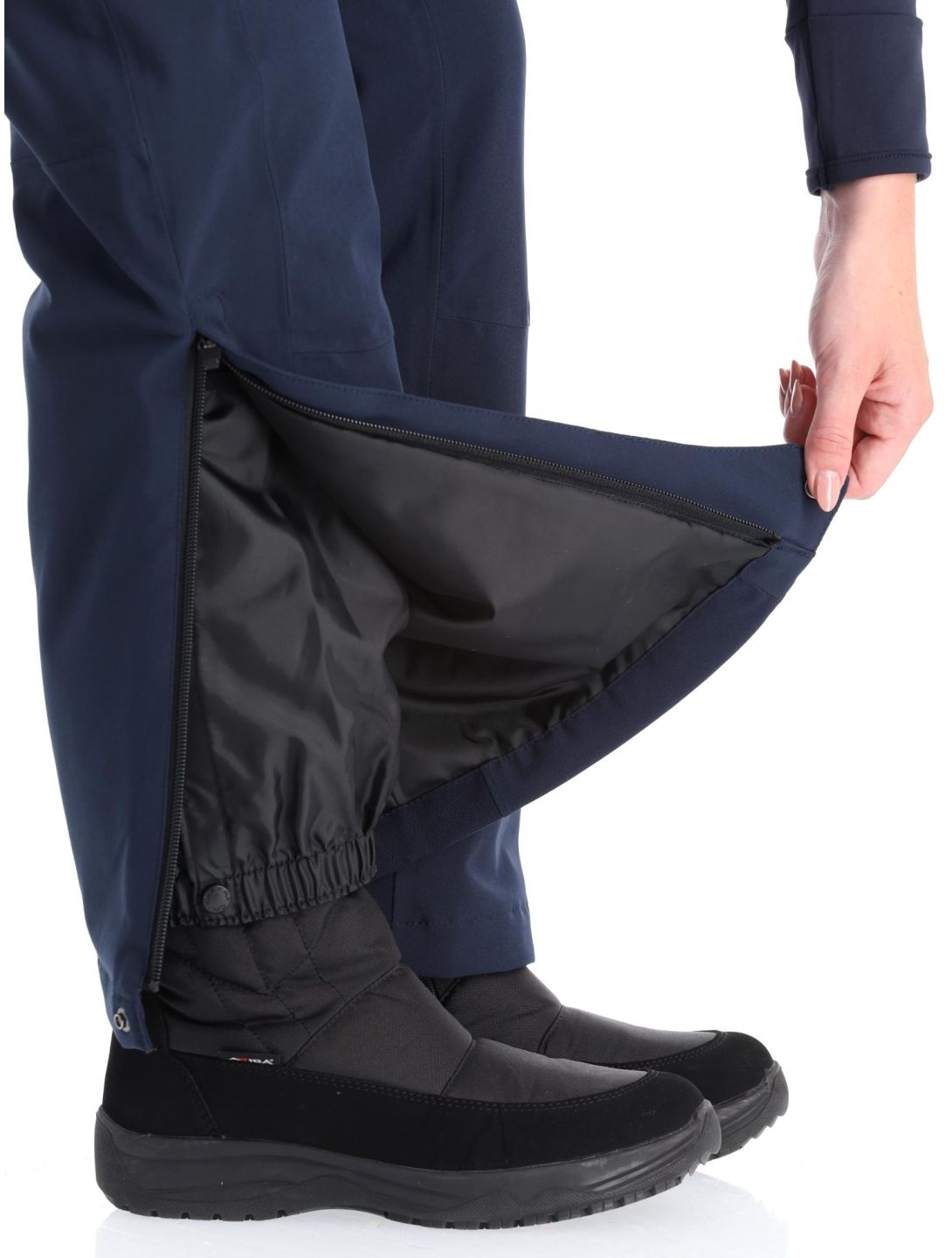 CMP, 3W18596N ski pants women Black Blue blue 