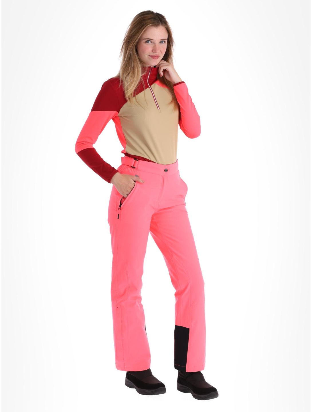 CMP, 3W18596N ski pants women Gloss pink 