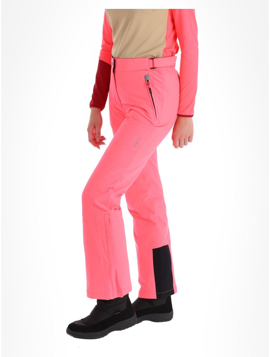 CMP, 3W18596N ski pants women Gloss pink 