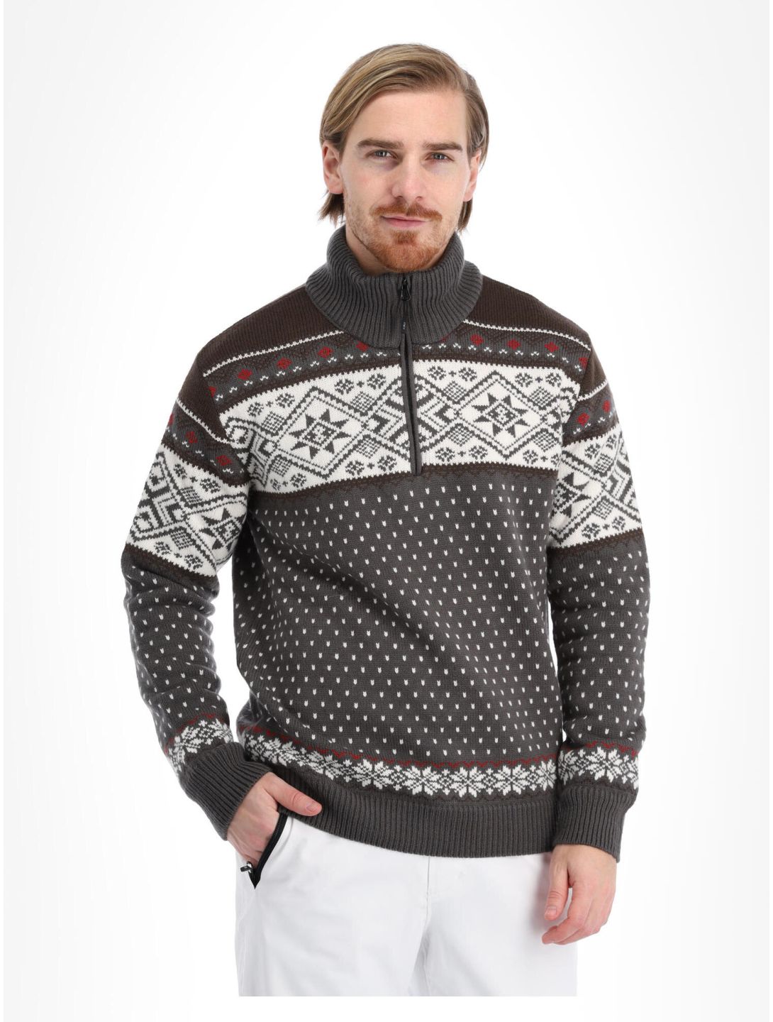 CMP, 7H57200N sweater men anthracite grey 