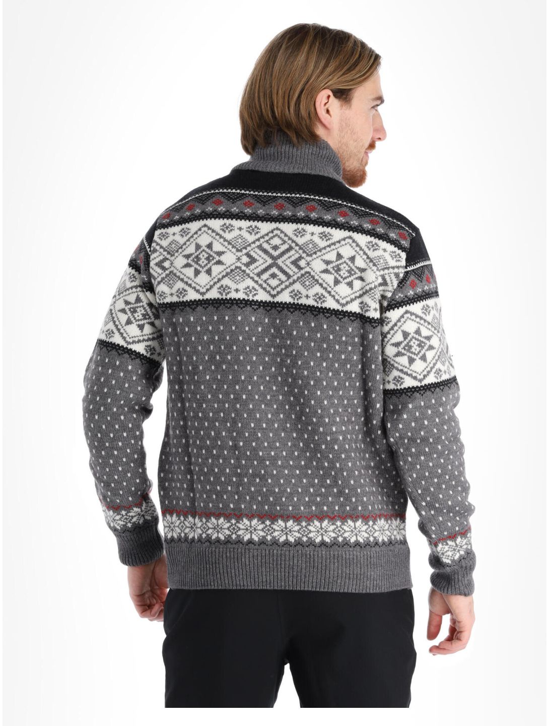 CMP, 7H57200N sweater men smoke melange grey 