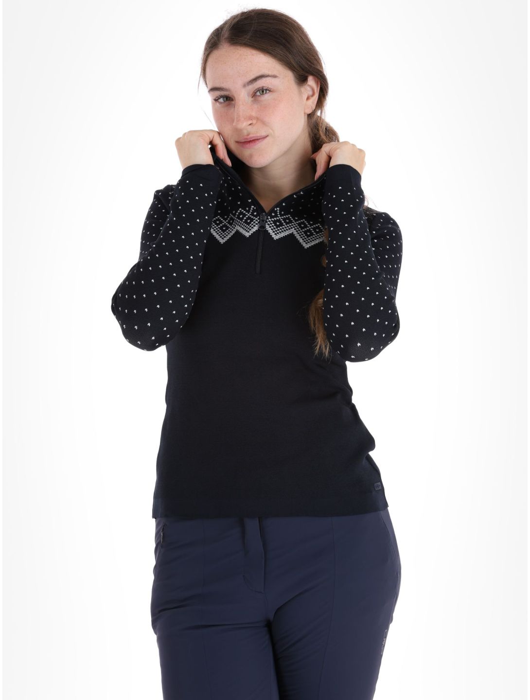 CMP, 7H96301 pullover women Black Blue blue 