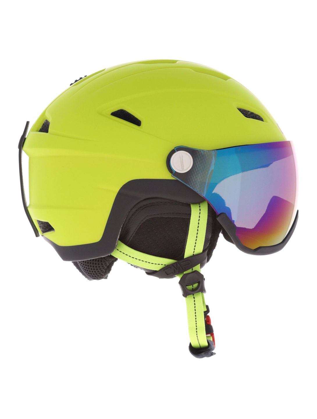 CMP, WA-2 ski helmet with visor unisex Apple green 