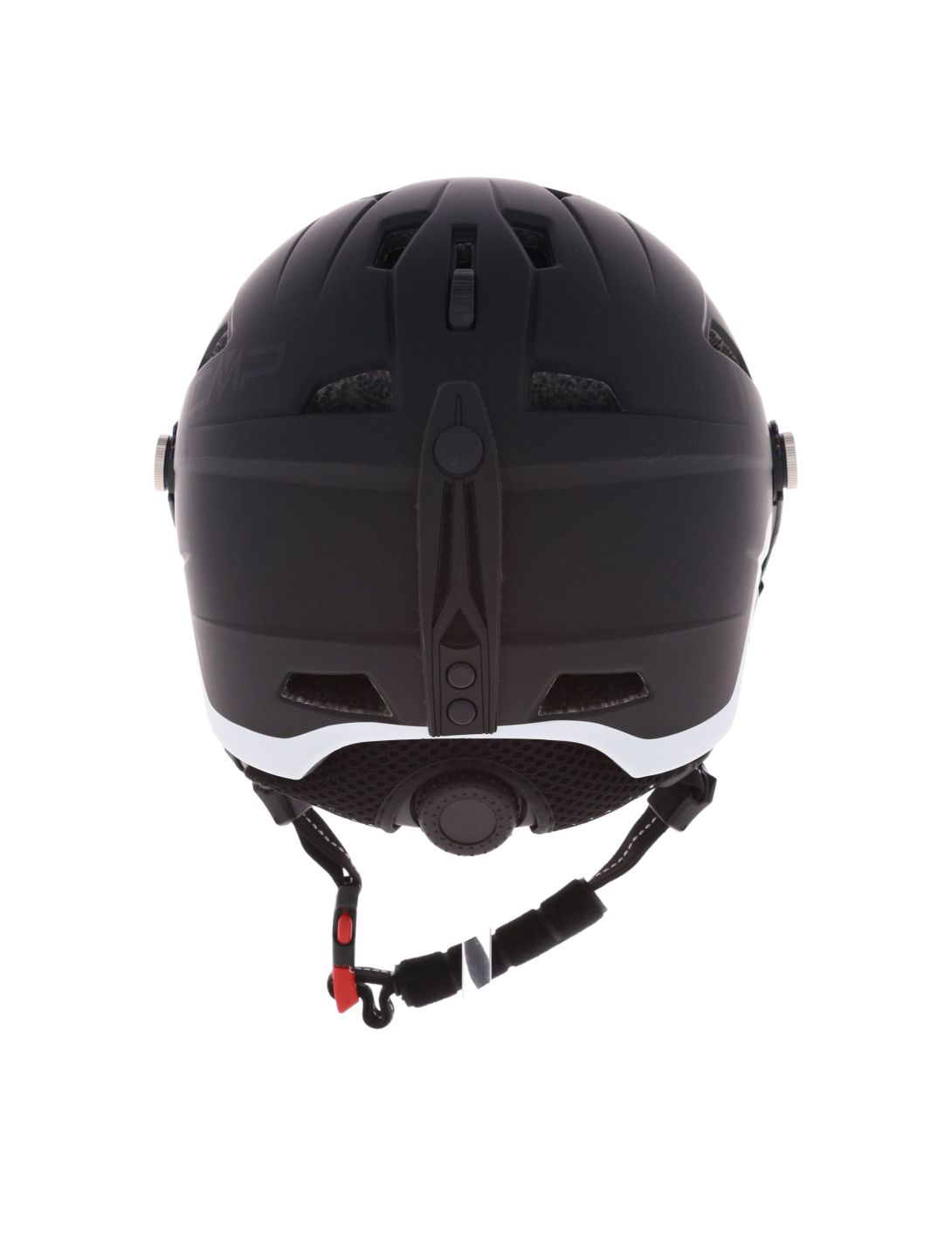 CMP, WA-2 ski helmet with visor unisex Black black 