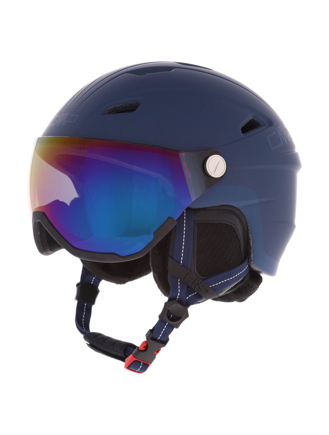 CMP, WA-2 ski helmet with visor unisex Marine blue 