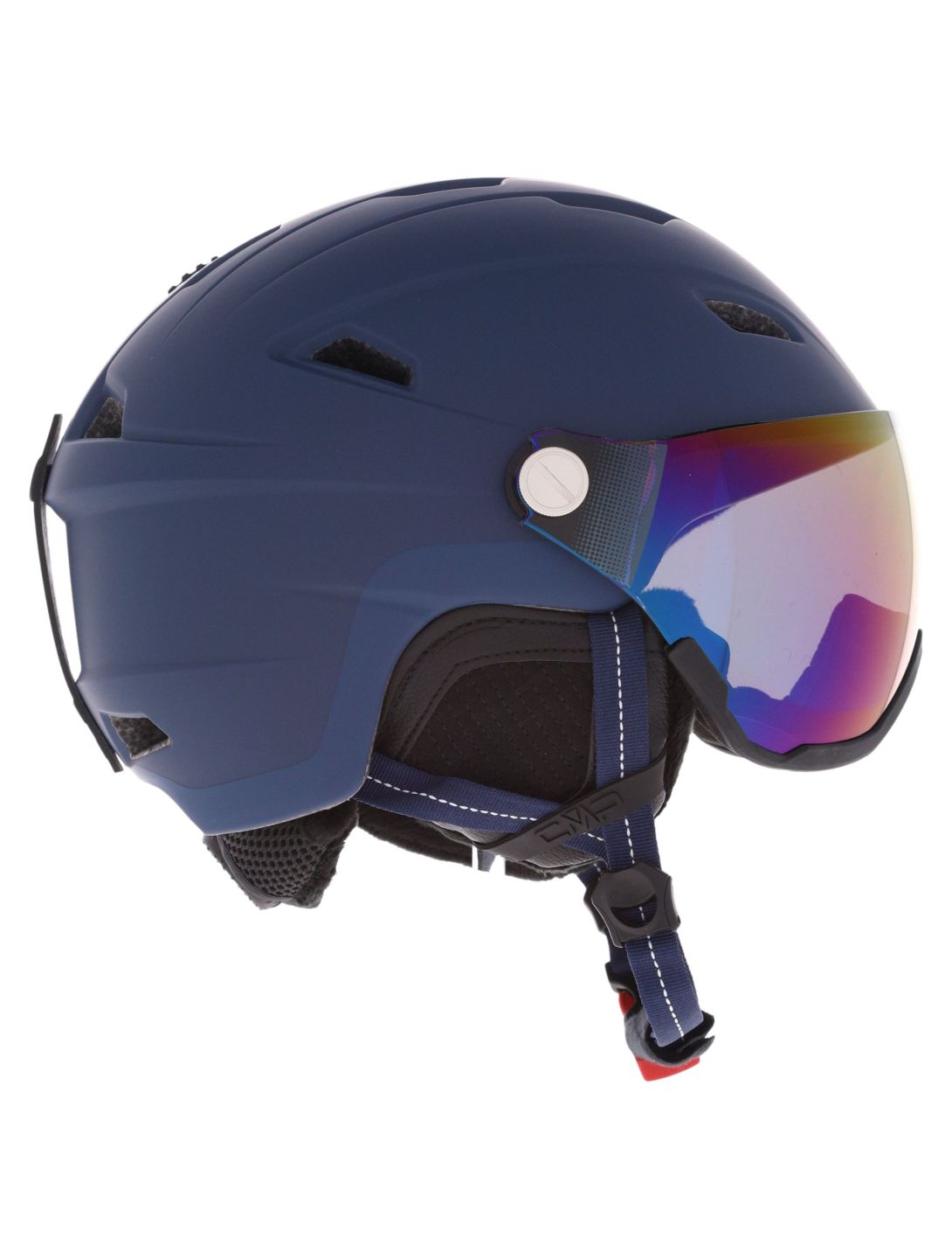 CMP, WA-2 ski helmet with visor unisex Marine blue 