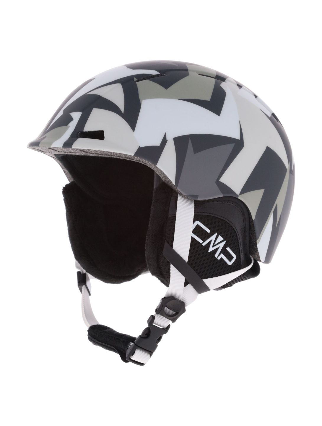 CMP, XJ-4 ski helmet kids Anthracite White grey, white 