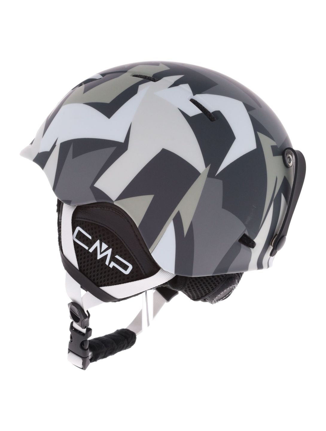 CMP, XJ-4 ski helmet kids Anthracite White grey, white 