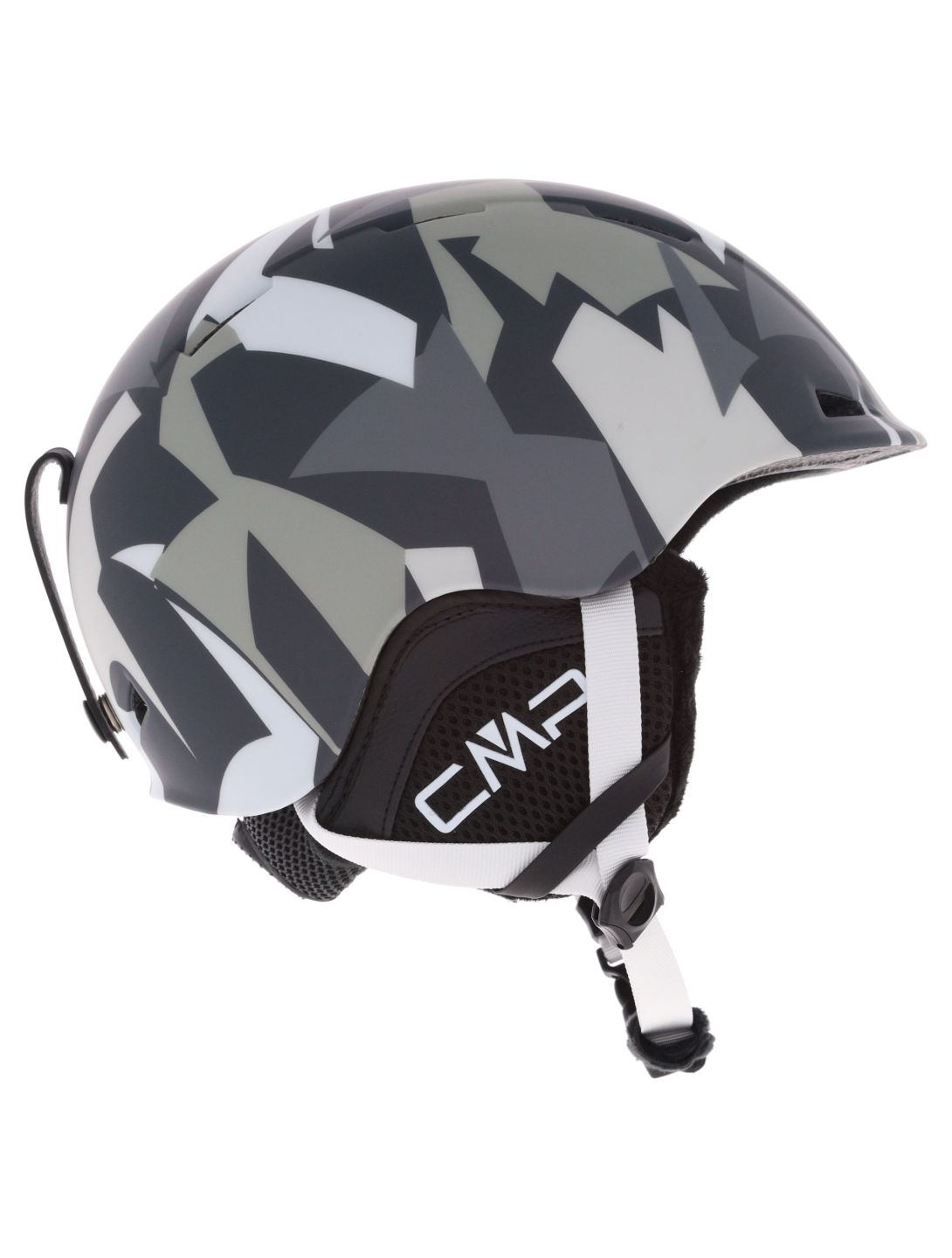 CMP, XJ-4 ski helmet kids Anthracite White grey, white 