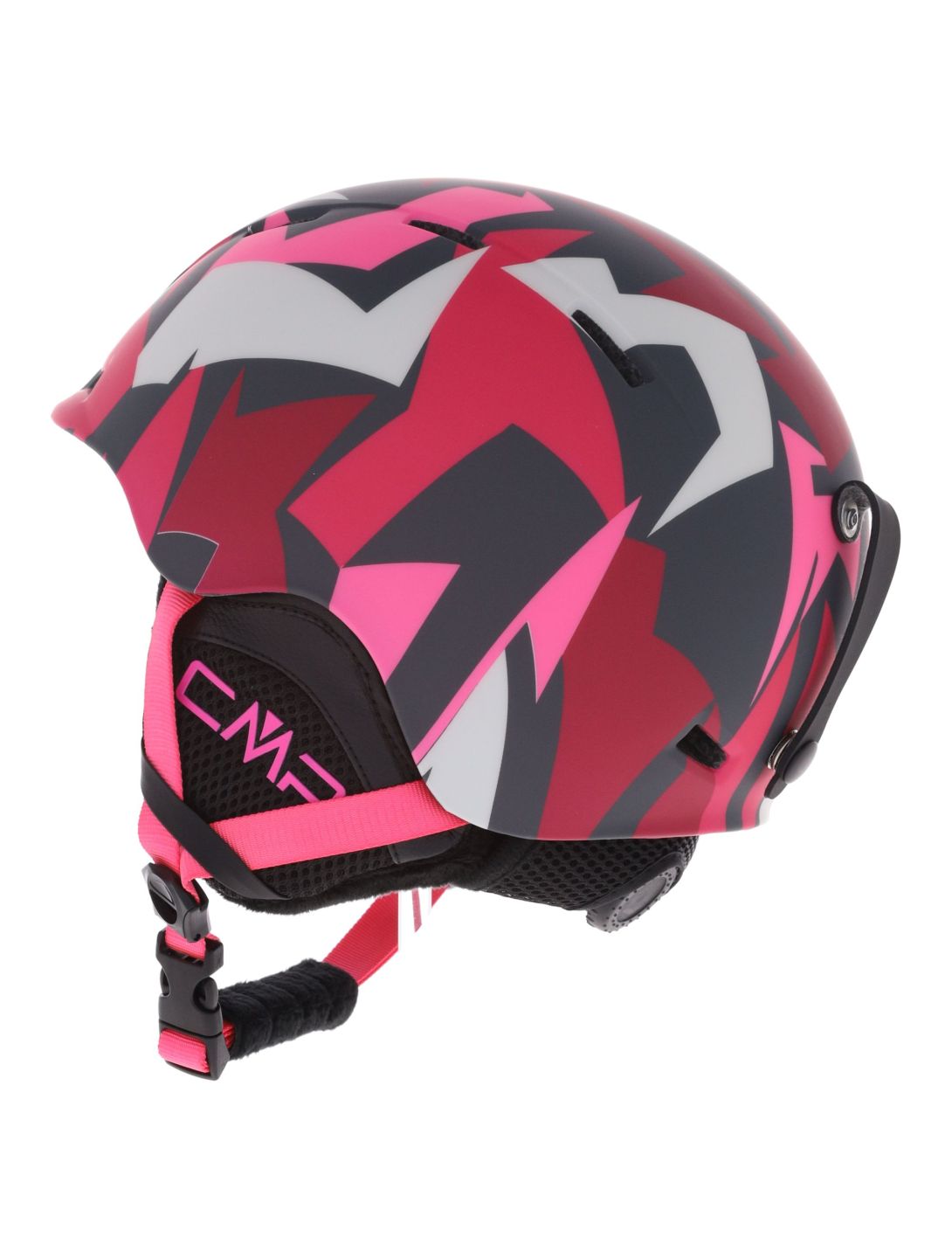 CMP, XJ-4 ski helmet kids Magenta Pink Fluo pink, purple 