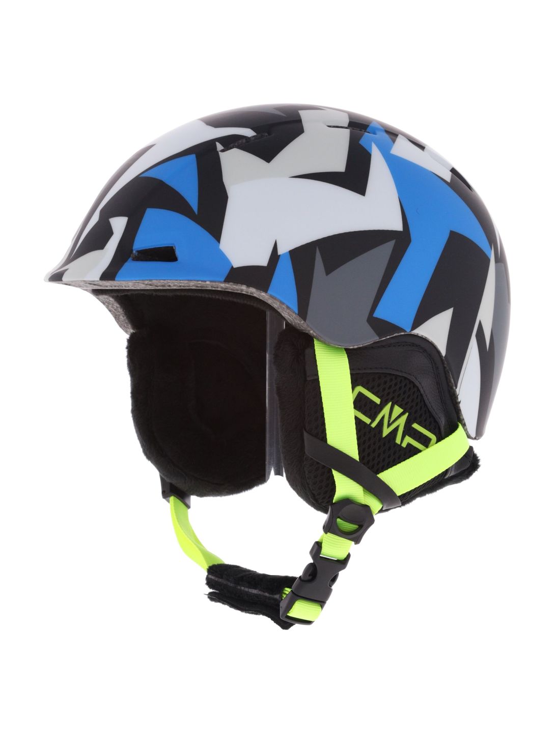 CMP, XJ-4 ski helmet kids River / Yellow Fluo blue, yellow 