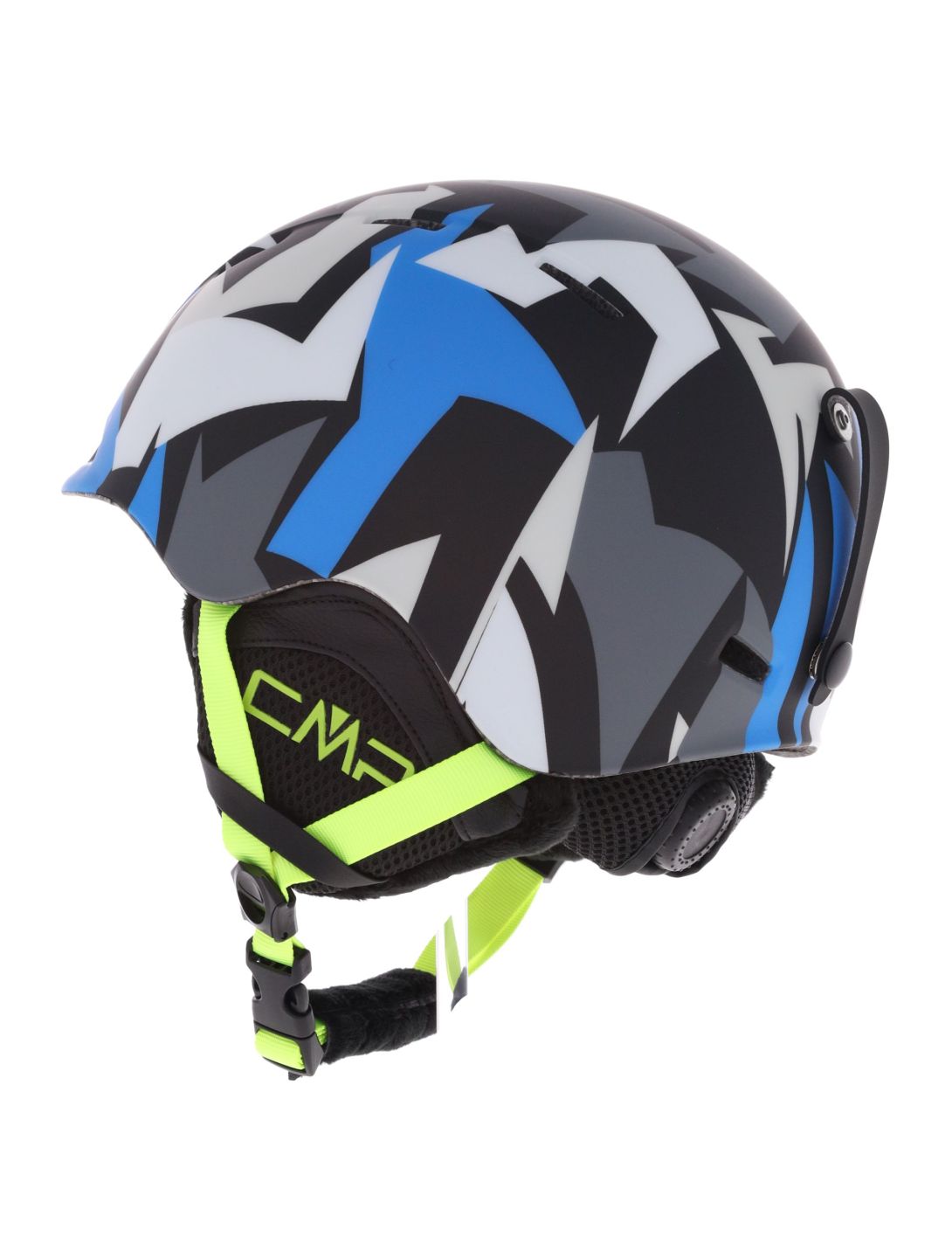 CMP, XJ-4 ski helmet kids River / Yellow Fluo blue, yellow 