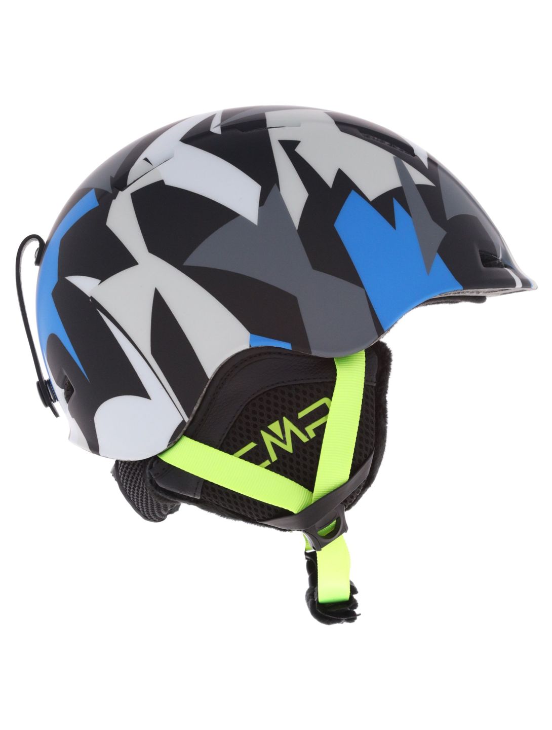 CMP, XJ-4 ski helmet kids River / Yellow Fluo blue, yellow 