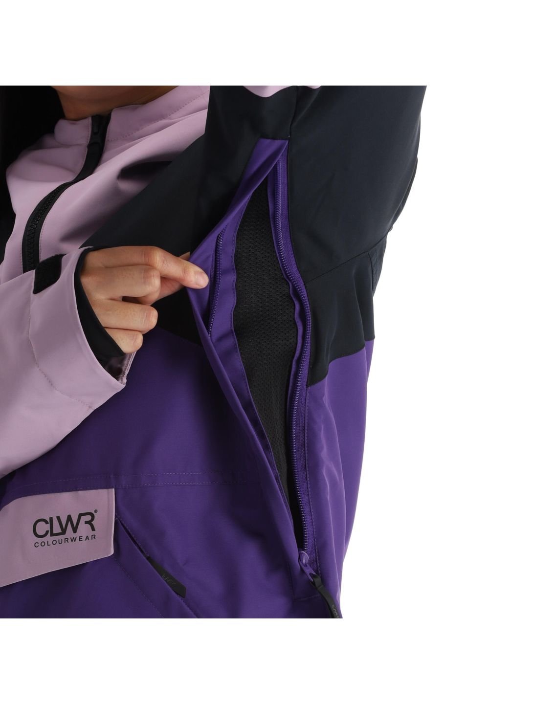 ColourWear, Homage winter anorak women purple 