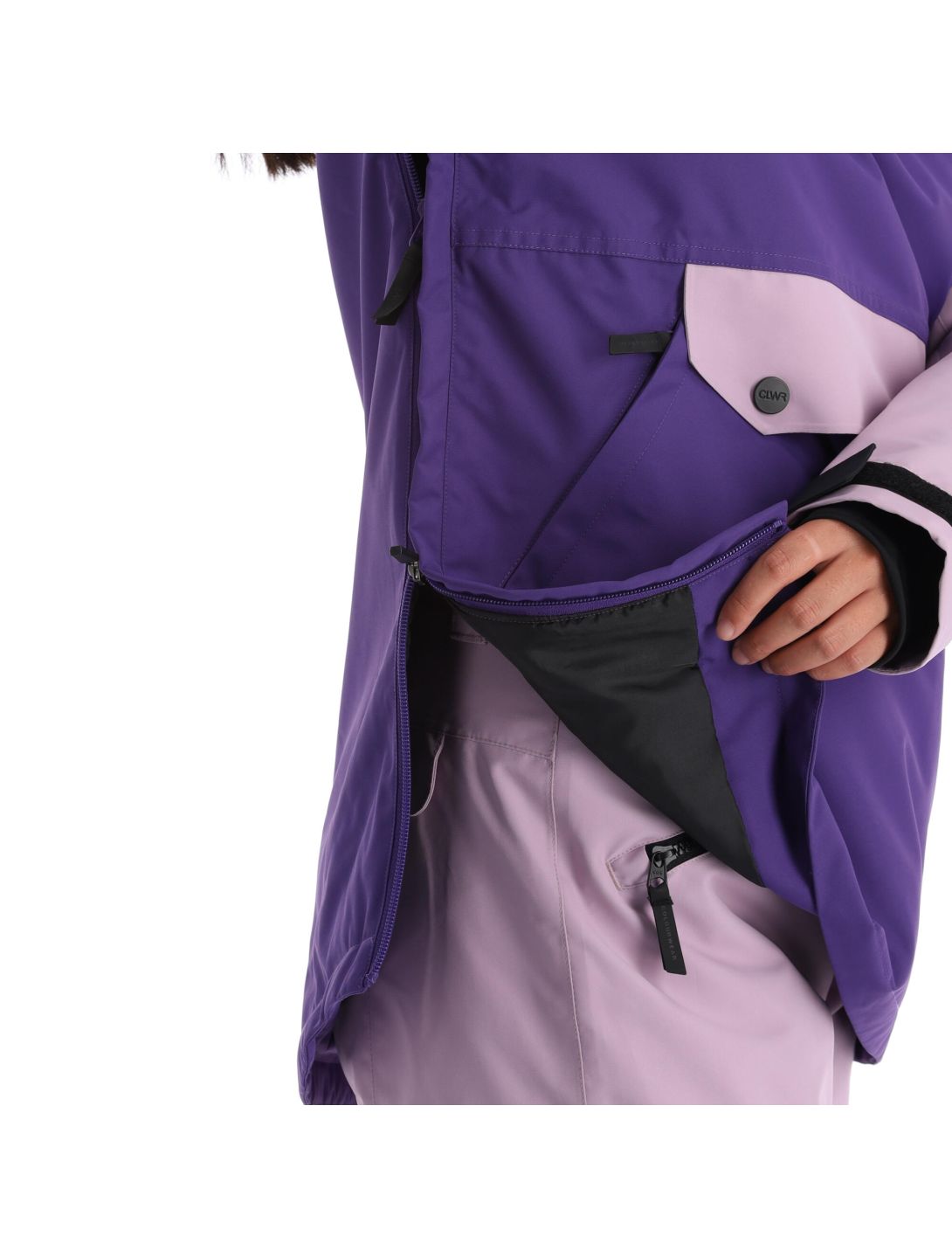 ColourWear, Homage winter anorak women purple 